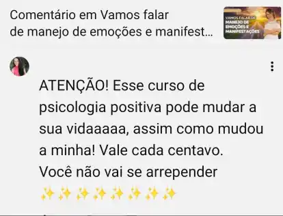 Curso Psicologia Positiva e Inteligência Emocional - print 49