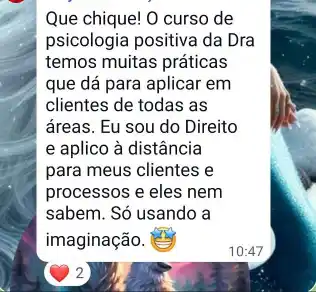 Resultado 12 do curso de Psicologia Positiva